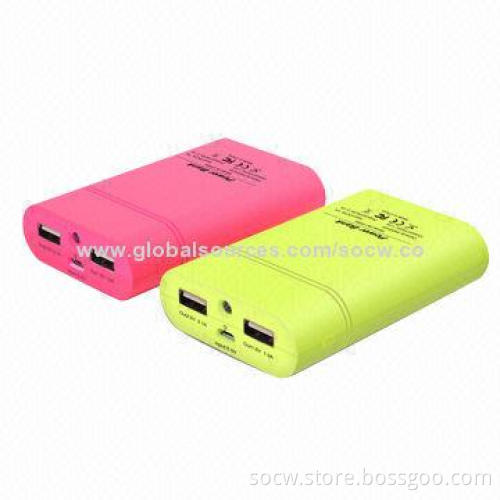 8,400mAh Portable Power Bank with Dual USB, LED Torch and 4 Power Indicators